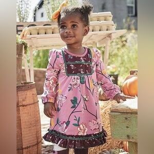 Matilda Jane Candy Corn LongSleeve Girls Dress